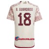 Virallinen Fanipaita Meksiko A.GUARDADO 18 Vieraspelipaita MM-Kisat 2022 - Miesten